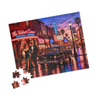 One Drink and We'll See – Retro Cocktail Lounge Art Puzzle
