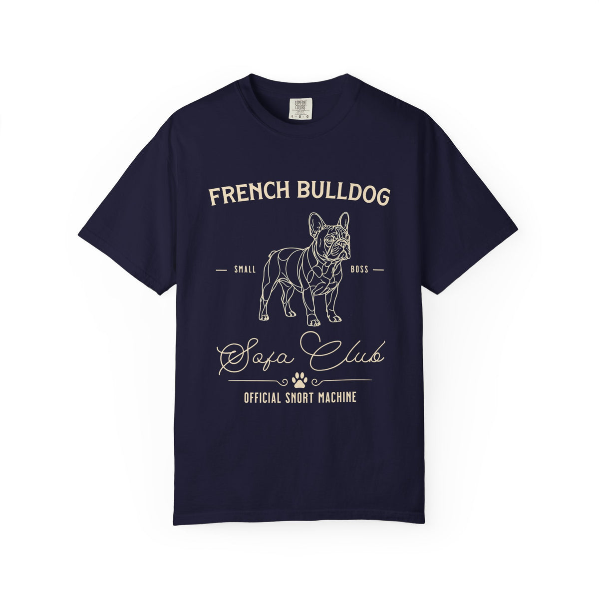 Born to Lounge – French Bulldog T-Shirt