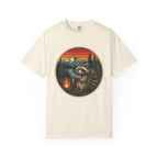 Camping Raccoon – Campfire T-Shirt | Explorer Edition
