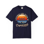 Legends Are Born in 2001 – 25th Birthday T-Shirt