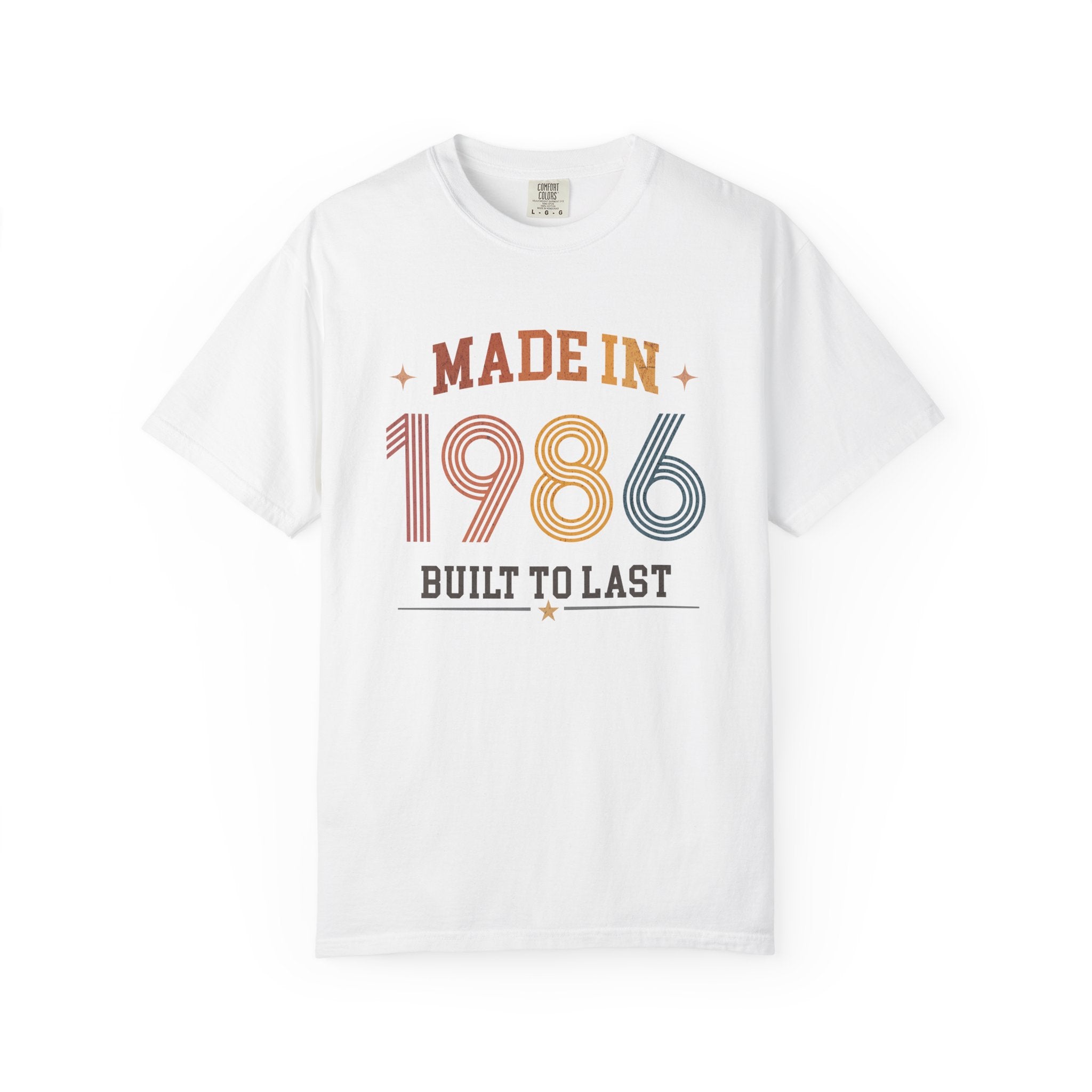 Made in 1986 T-Shirt – 40th Birthday Gift