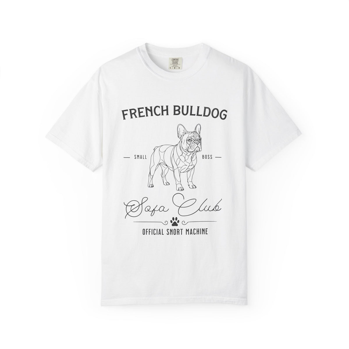 Born to Lounge – French Bulldog T-Shirt