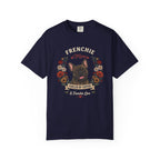Brindle French Bulldog Dog Mom T-Shirt | Fueled by Coffee & Frenchie Love