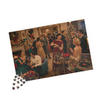 Christmas Cocktail Party – Vintage Holiday Glamour Art Puzzle