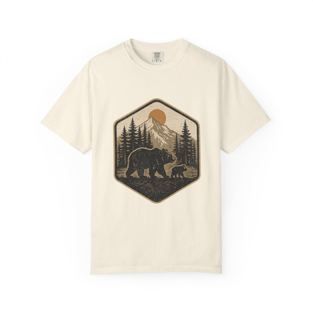 Vintage Bear – National Park Badge T-Shirt | Explorer Edition