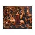 All I Want for Christmas Is Trouble – Vintage Christmas Party Art Puzzle