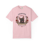 Brindle French Bulldog Dog Mom T-Shirt | Fueled by Coffee & Frenchie Love