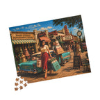 Just One More Little Thing – Retro Main Street Shopping Art Puzzle