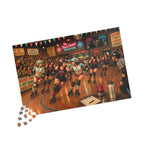 Play Nice? Absolutely Not. – Vintage Roller Derby Art Puzzle
