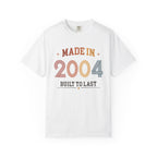 Made in 2004 T-Shirt – 22nd Birthday Gift
