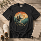 Bigfoot on the Trail – Funny Hiking T-Shirt | Outdoors Edition