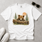 Curious Bear Cub – Wildlife Explorer T-Shirt | Outdoors Edition