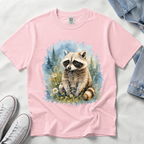 Cute Raccoon – Watercolor Wildlife T-Shirt | Outdoors Edition