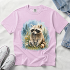 Cute Raccoon – Watercolor Wildlife T-Shirt | Outdoors Edition
