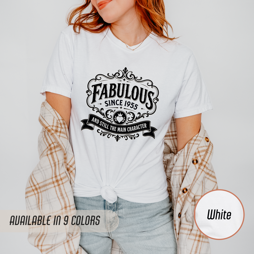 Fabulous Since 1955 T-Shirt – 71st Birthday Gift