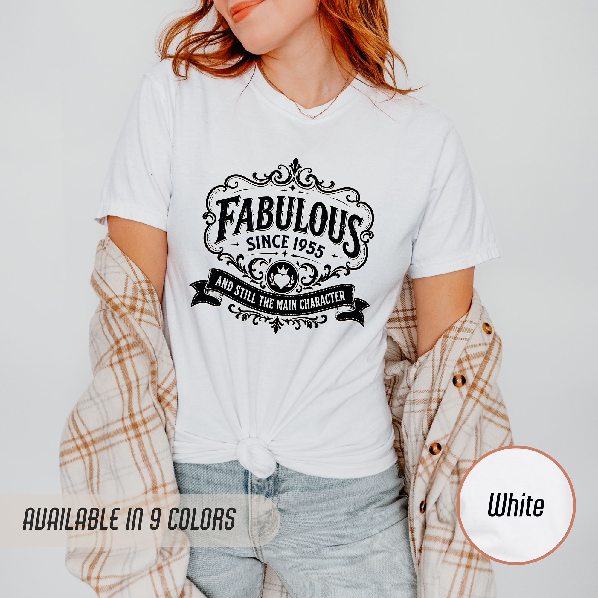 Fabulous Since 1955 T-Shirt – 71st Birthday Gift