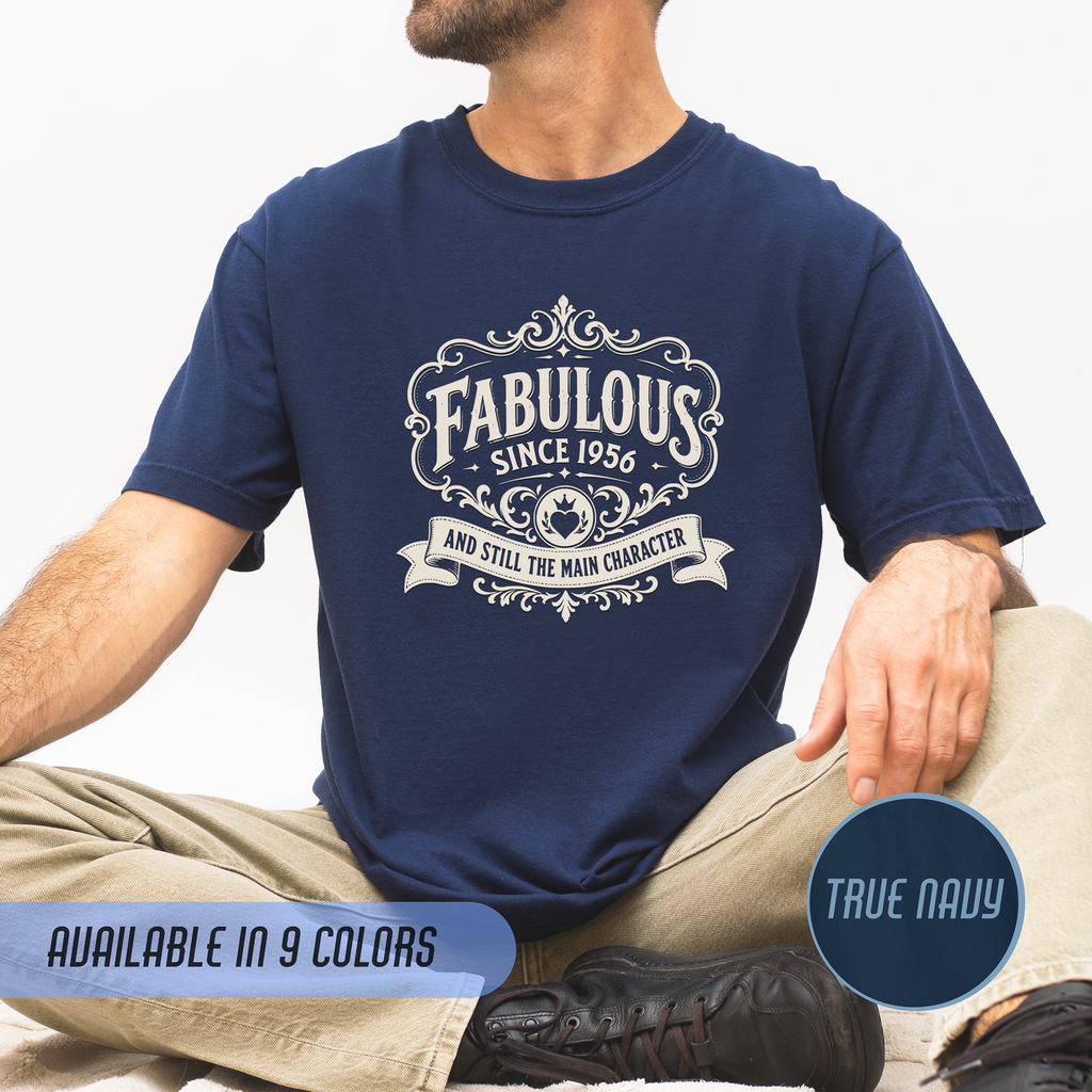 Fabulous Since 1956 T-Shirt – 70th Birthday Gift