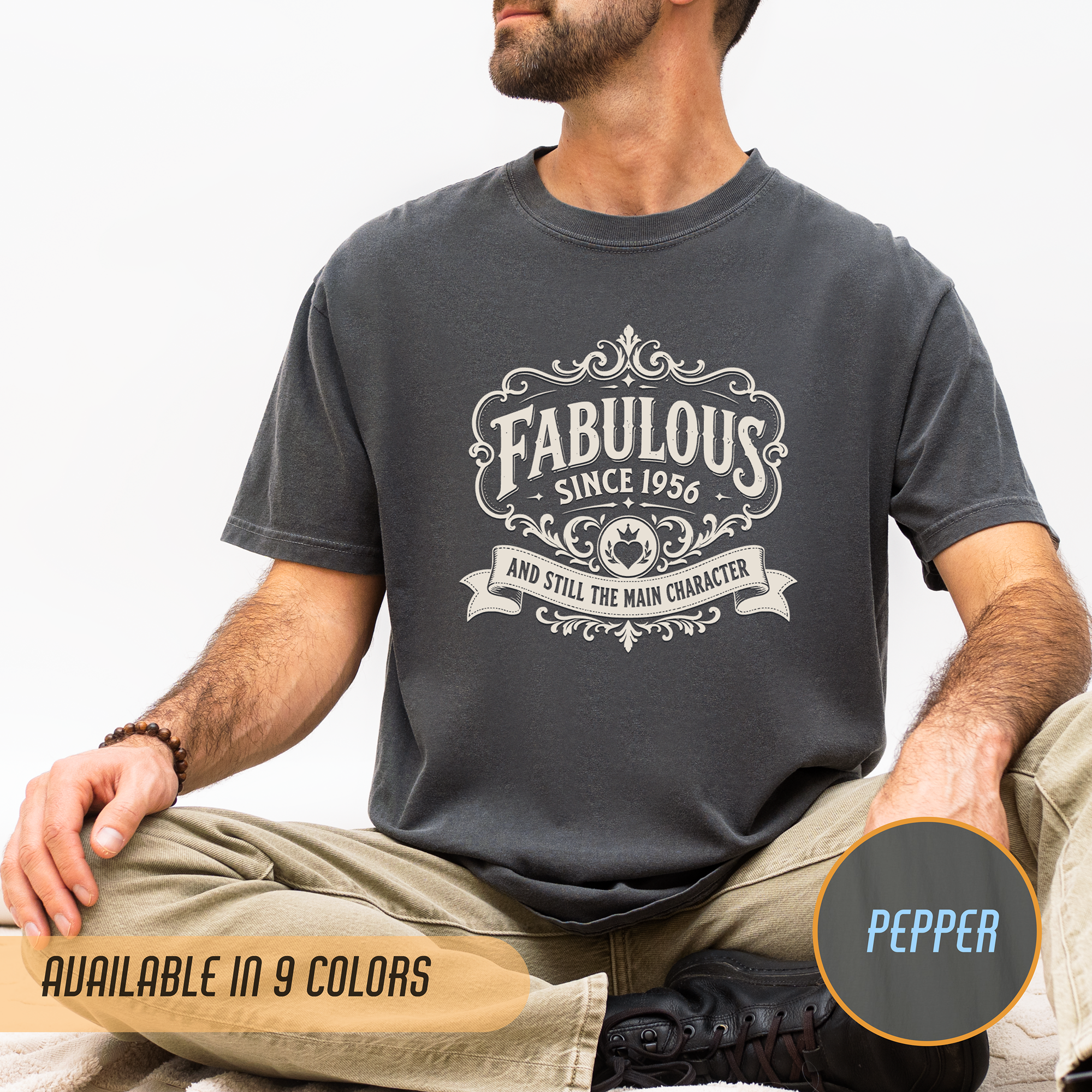 Fabulous Since 1956 T-Shirt – 70th Birthday Gift