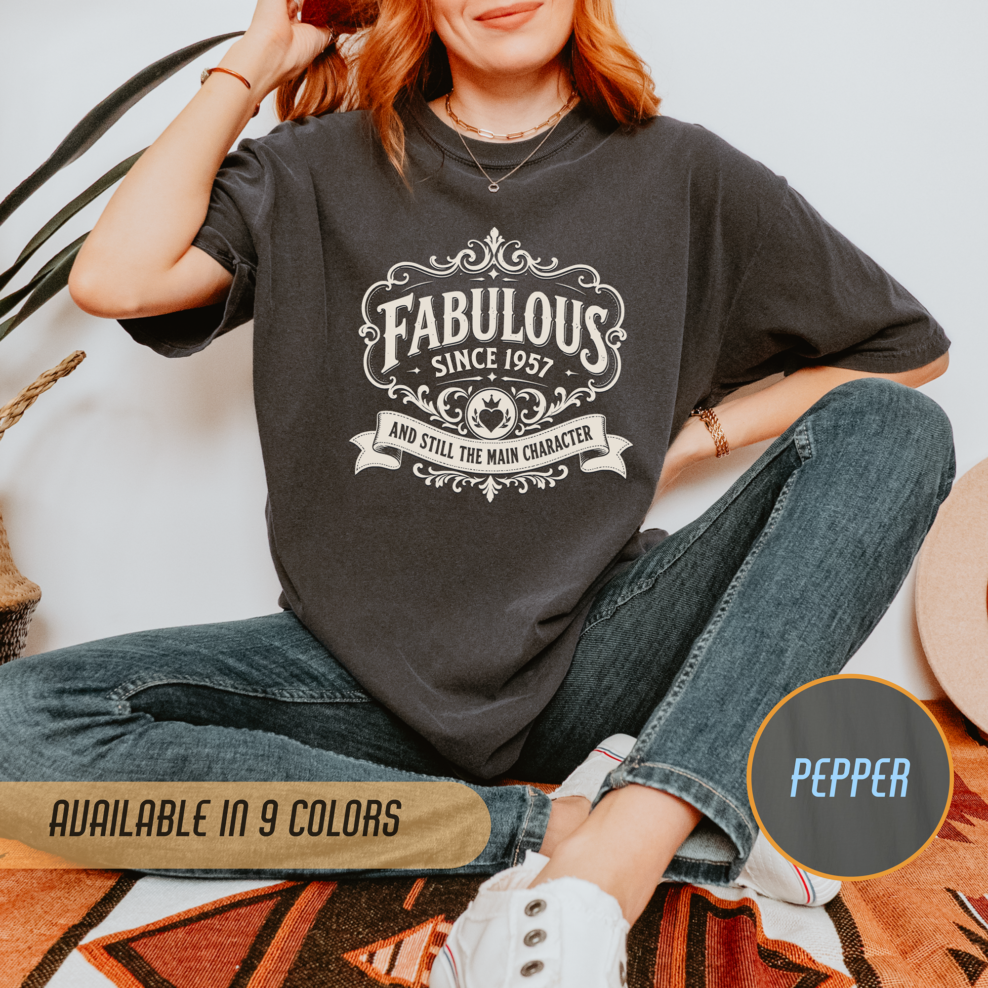 Fabulous Since 1957 T-Shirt – 69th Birthday Gift