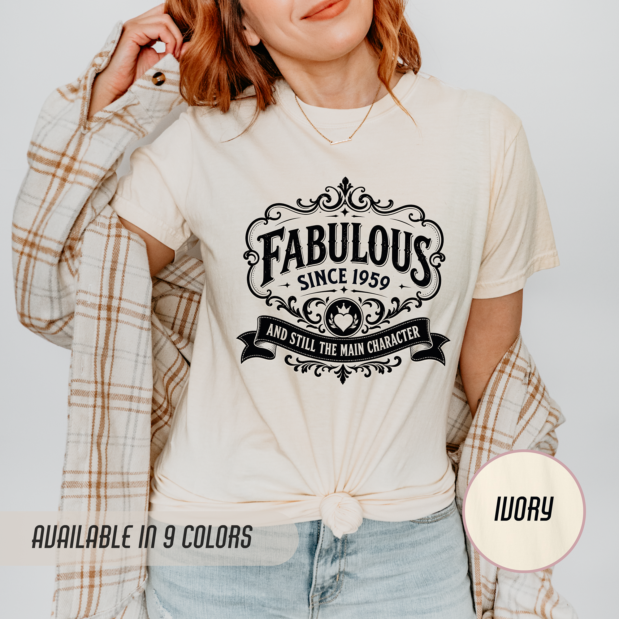 Fabulous Since 1959 T-Shirt – 67th Birthday Gift