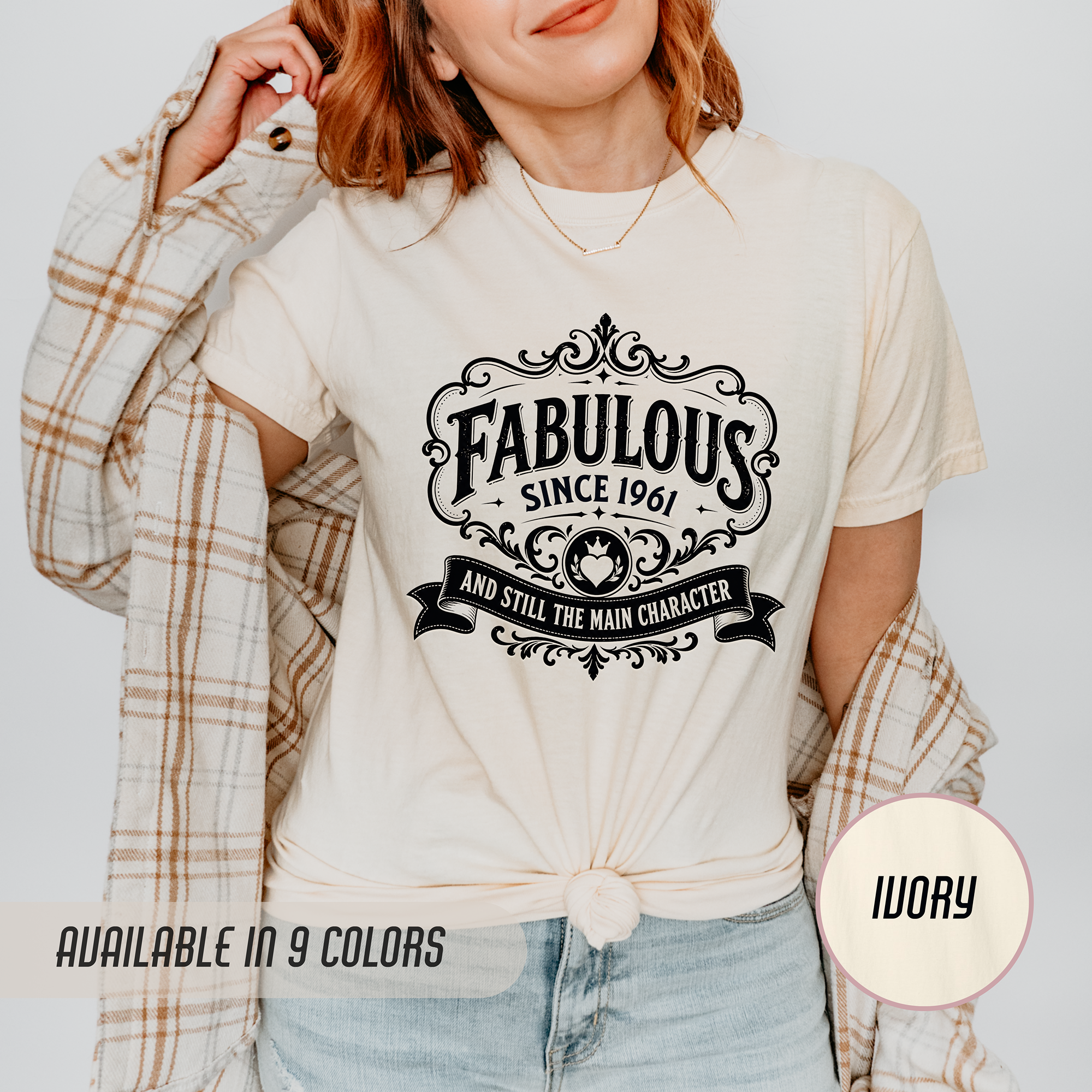 Fabulous Since 1961 T-Shirt – 65th Birthday Gift