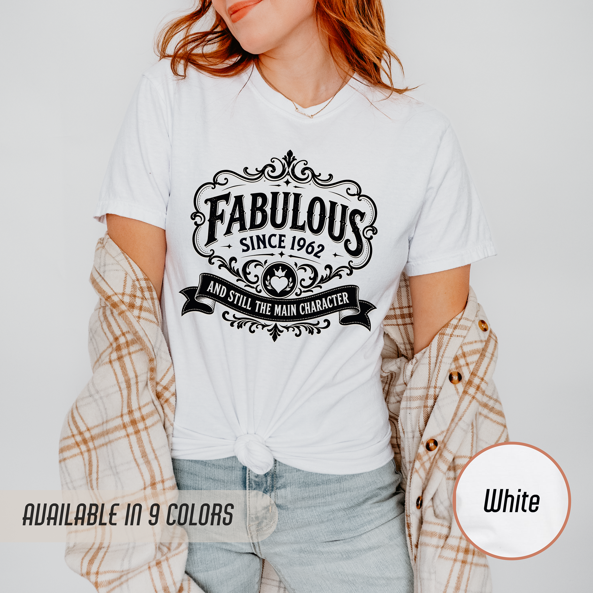 Fabulous Since 1962 T-Shirt – 64th Birthday Gift