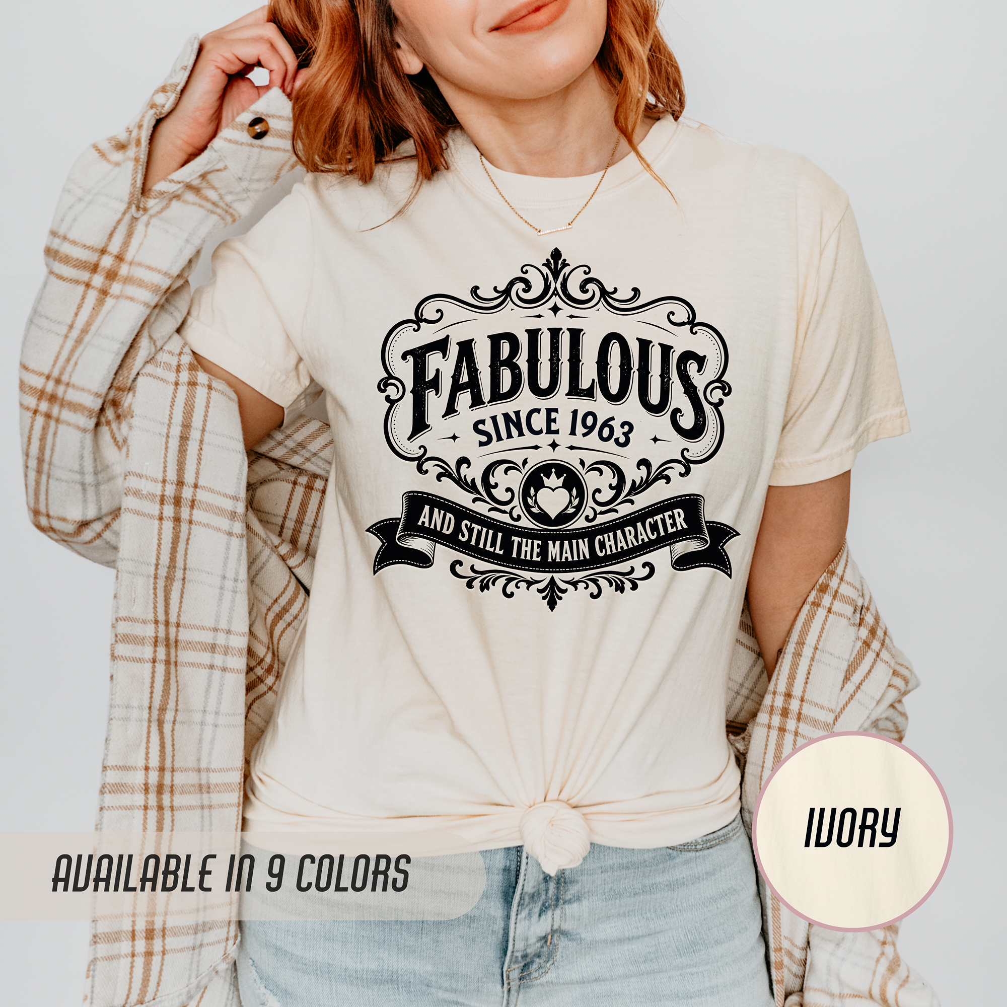 Fabulous Since 1963 T-Shirt – 63rd Birthday Gift