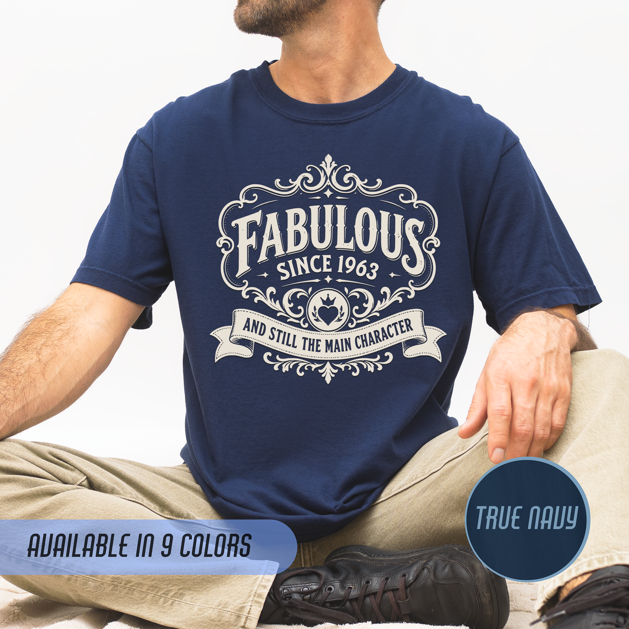 Fabulous Since 1963 T-Shirt – 63rd Birthday Gift