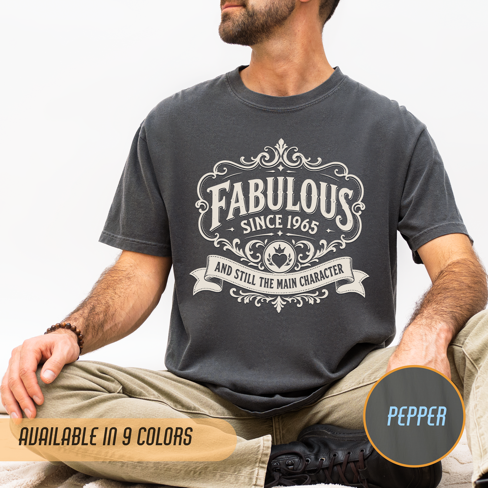 Fabulous Since 1965 T-Shirt – 61st Birthday Gift
