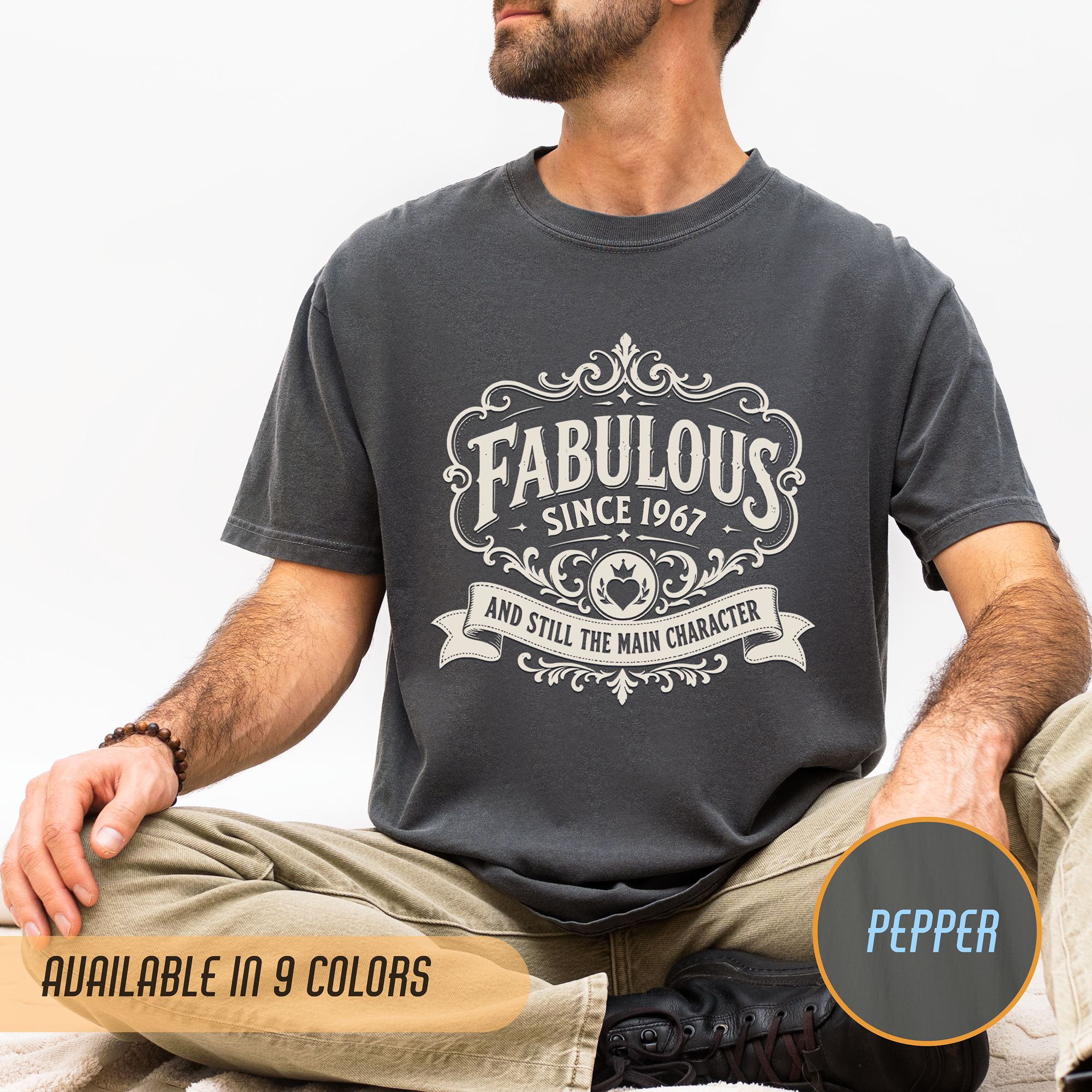 Fabulous Since 1967 T-Shirt – 59th Birthday Gift