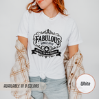 Fabulous Since 1972 T-Shirt – 54th Birthday Gift
