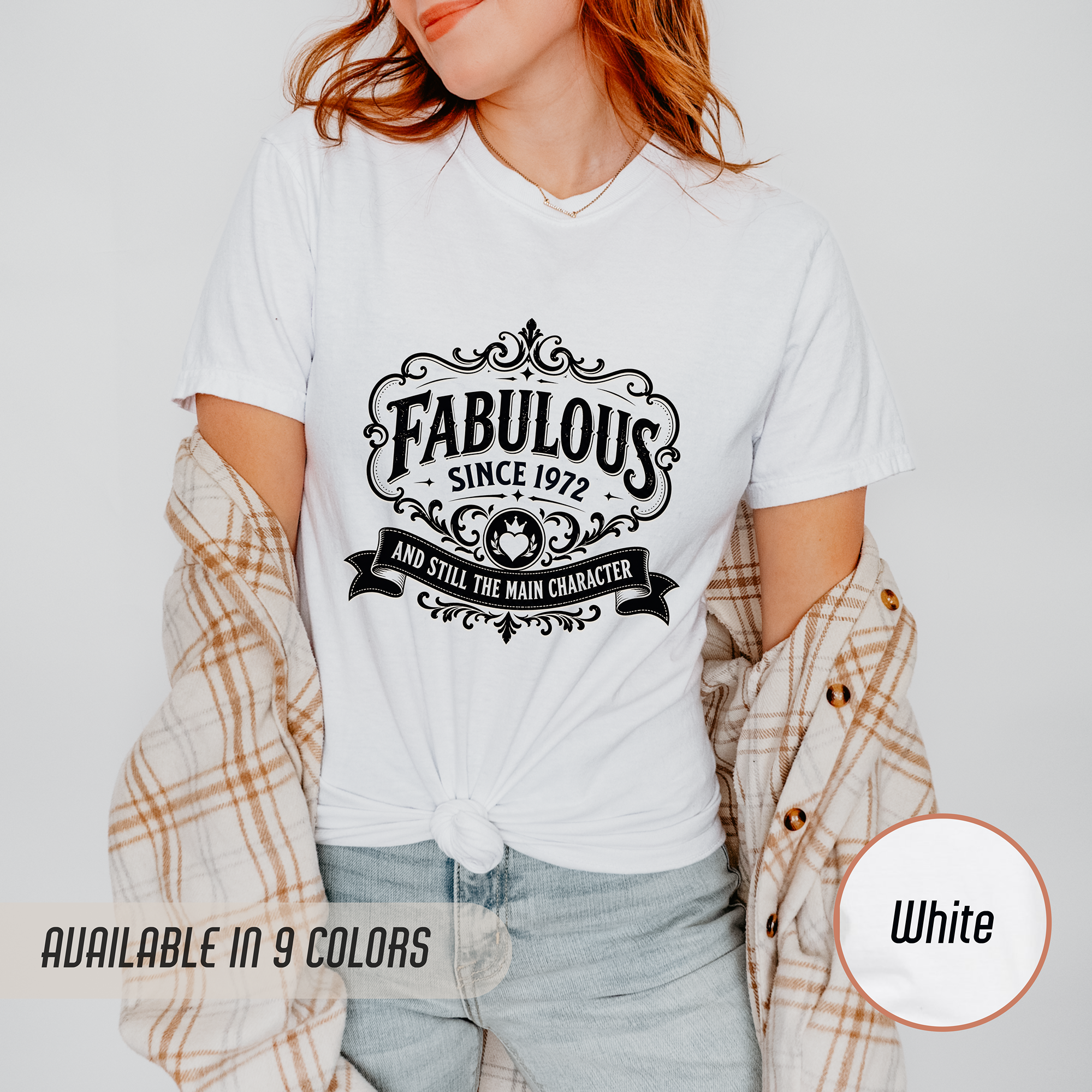 Fabulous Since 1972 T-Shirt – 54th Birthday Gift
