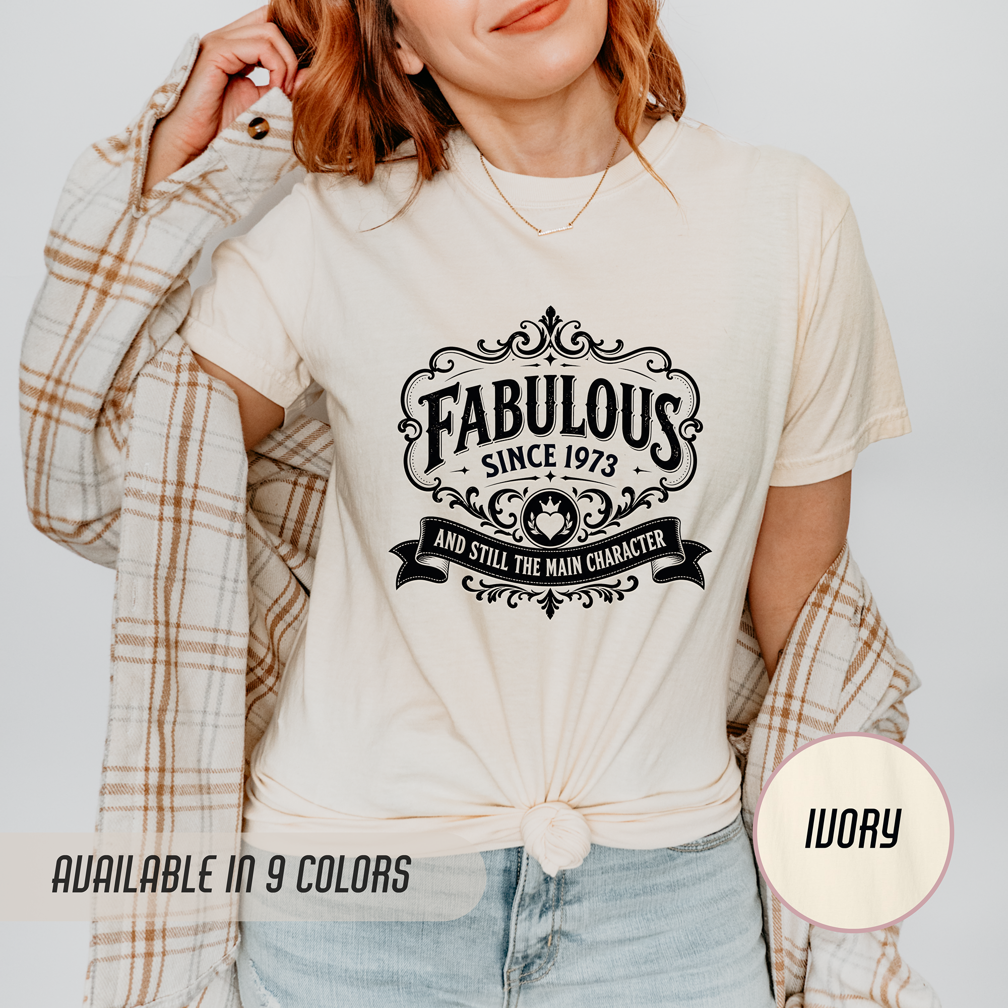 Fabulous Since 1973 T-Shirt – 53rd Birthday Gift