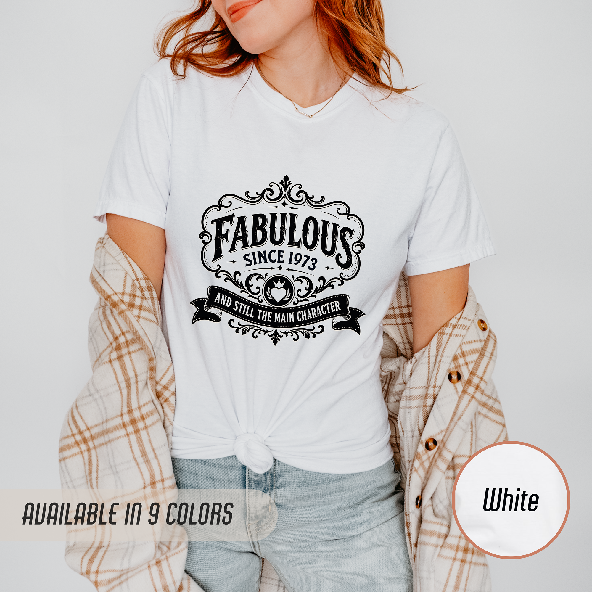 Fabulous Since 1973 T-Shirt – 53rd Birthday Gift