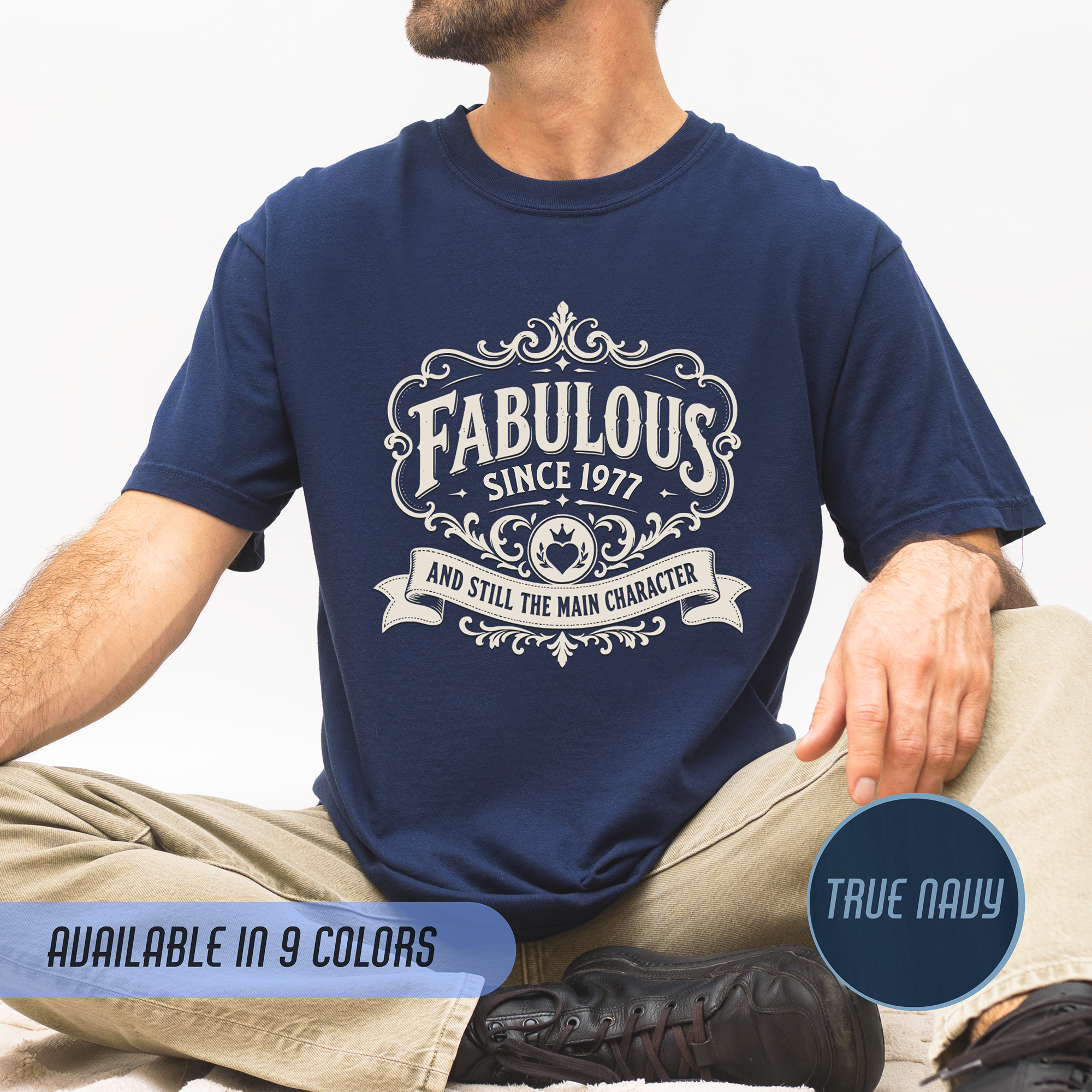 Fabulous Since 1977 T-Shirt – 49th Birthday Gift
