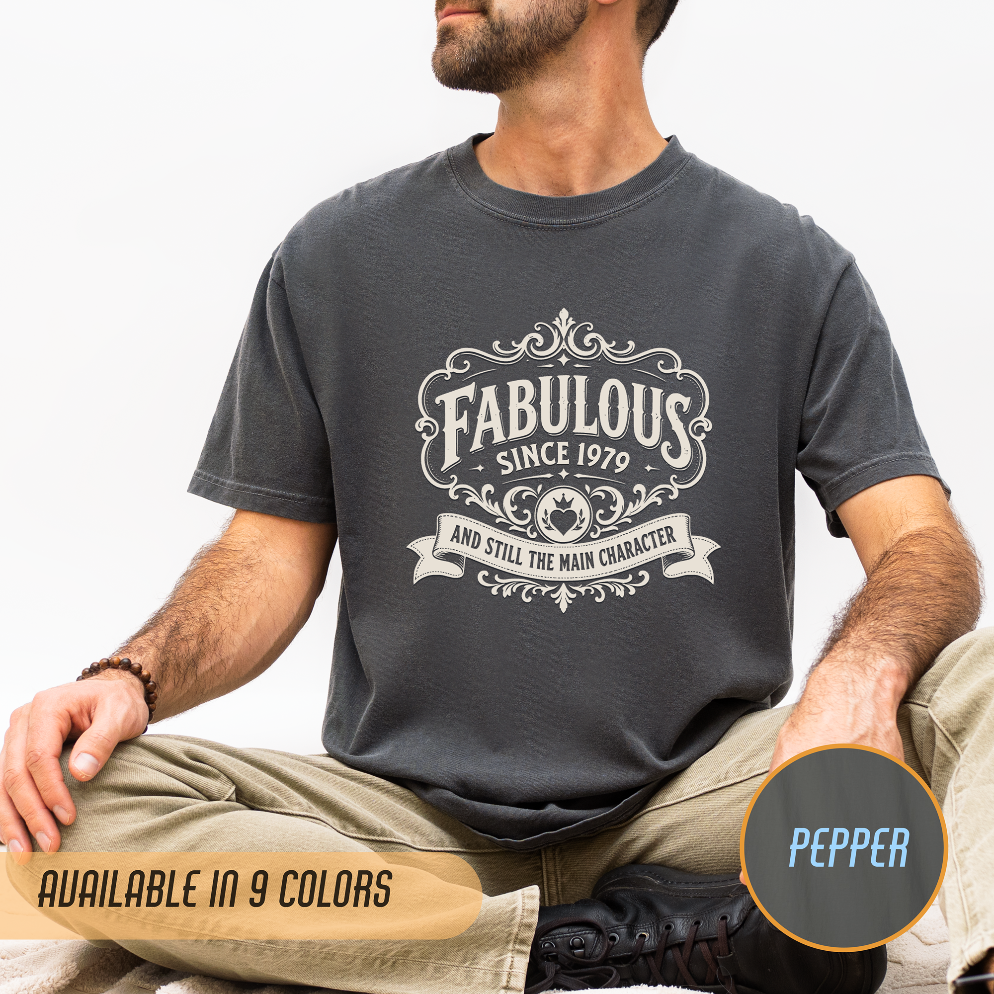 Fabulous Since 1979 T-Shirt – 47th Birthday Gift