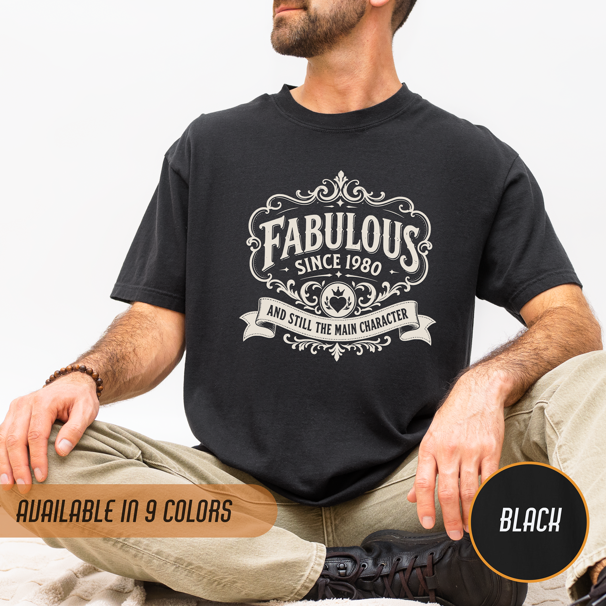 Fabulous Since 1980 T-Shirt – 46th Birthday Gift