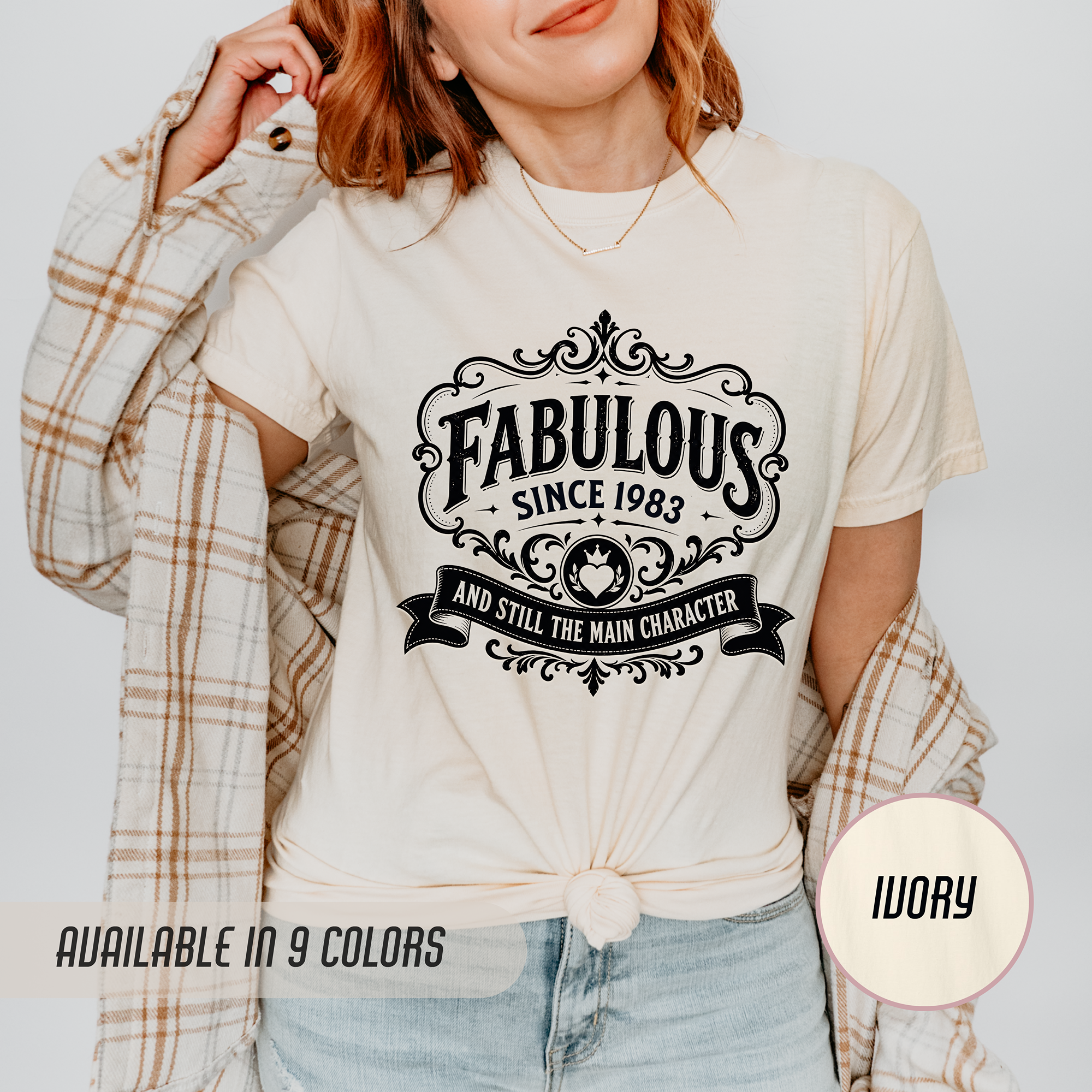 Fabulous Since 1983 T-Shirt – 43rd Birthday Gift