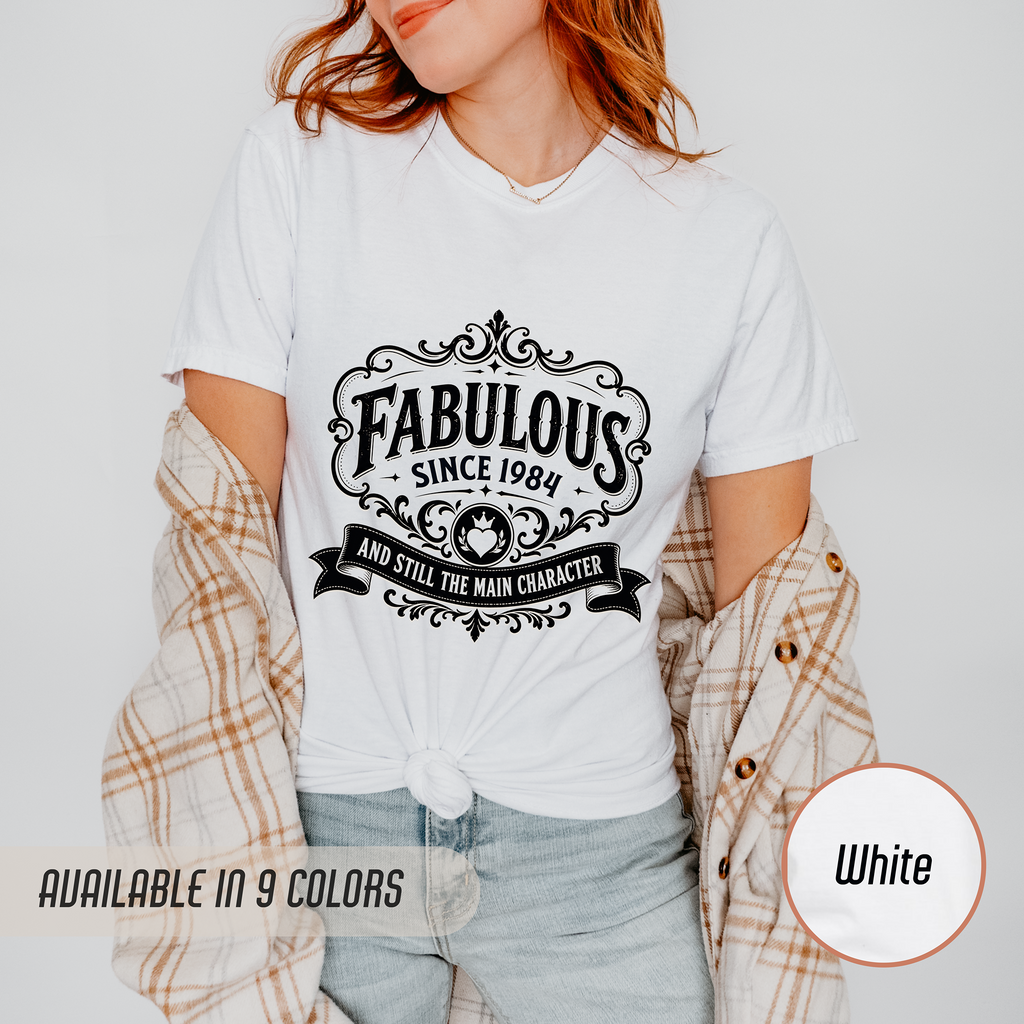 Fabulous Since 1984 T-Shirt – 42nd Birthday Gift