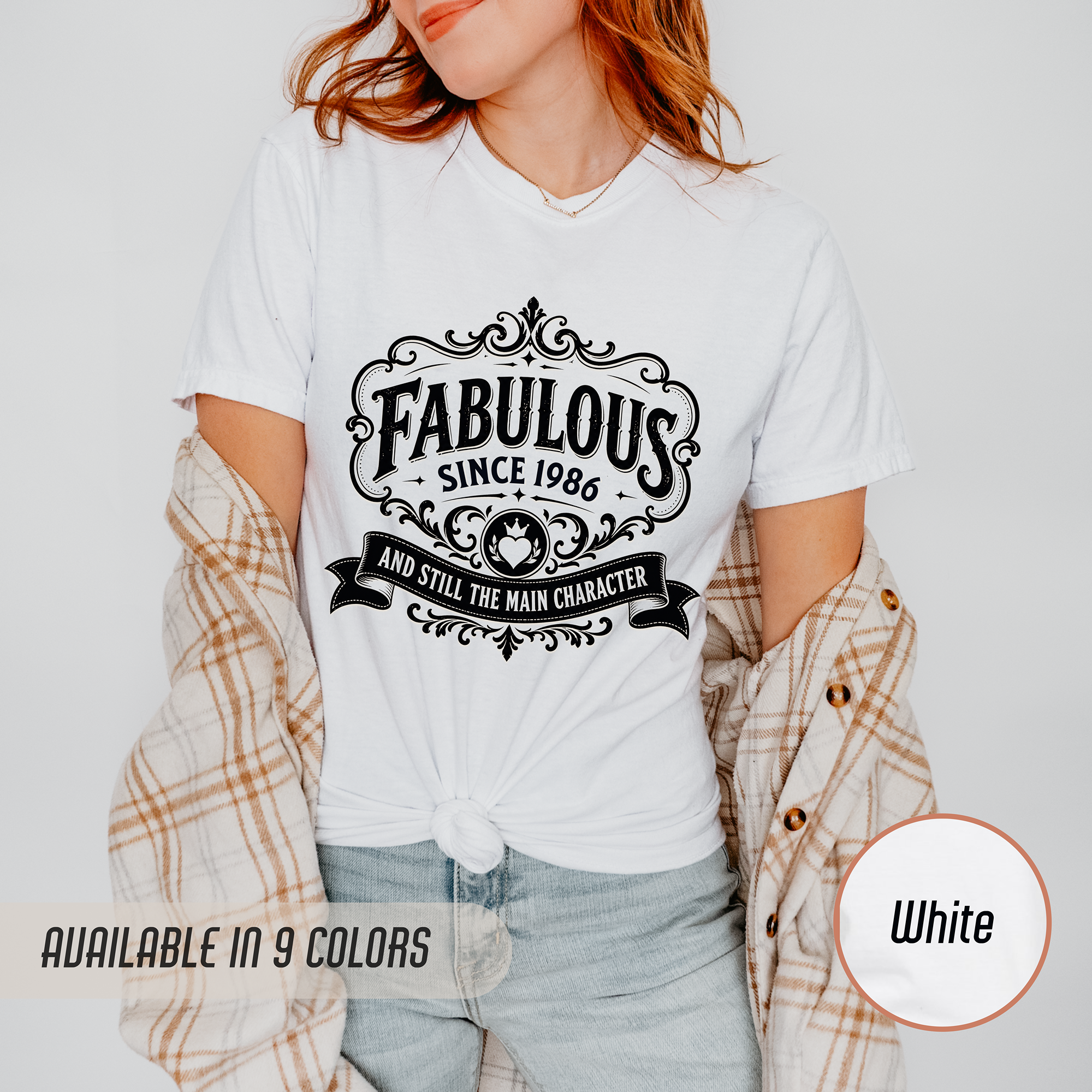 Fabulous Since 1986 T-Shirt – 40th Birthday Gift