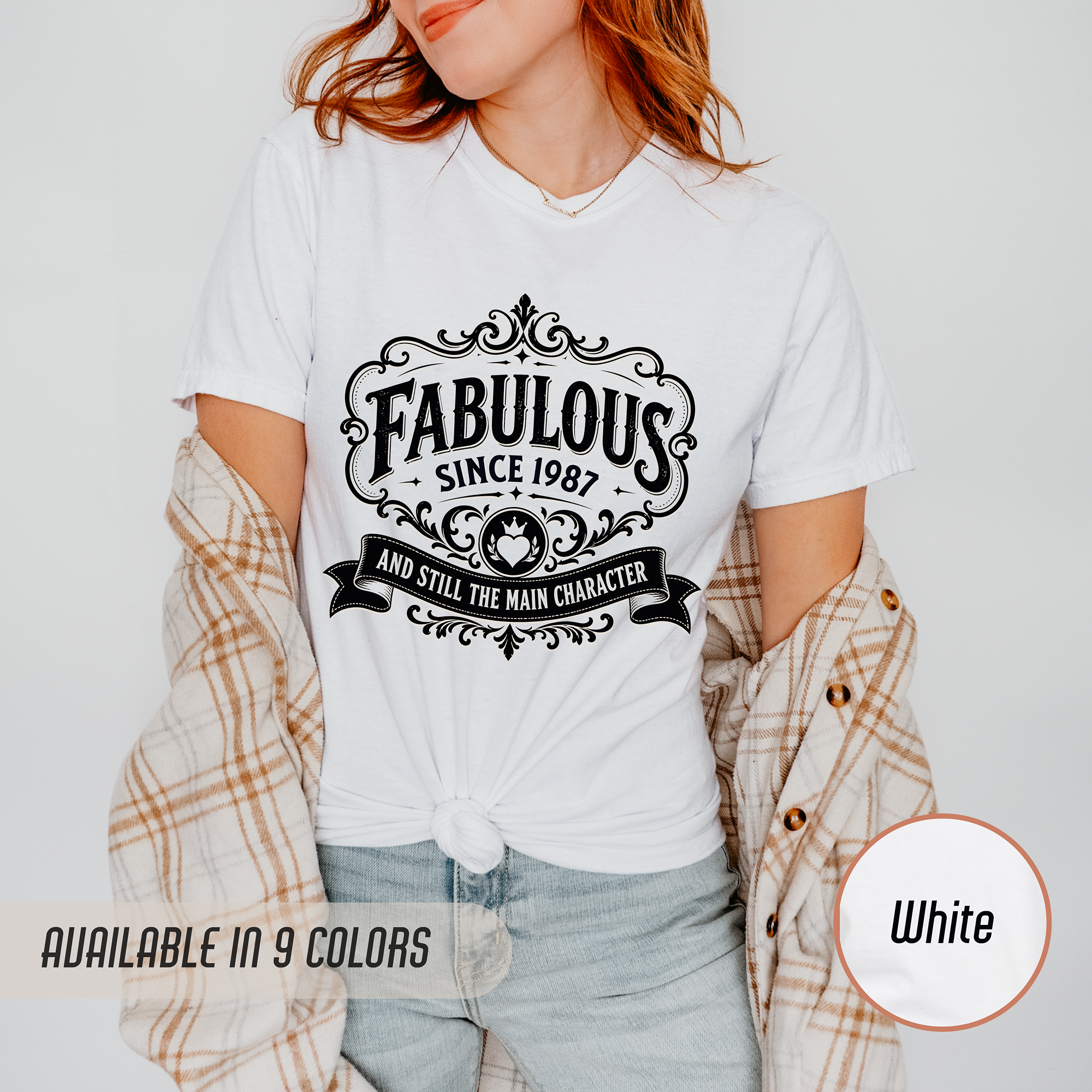 Fabulous Since 1987 T-Shirt – 39th Birthday Gift