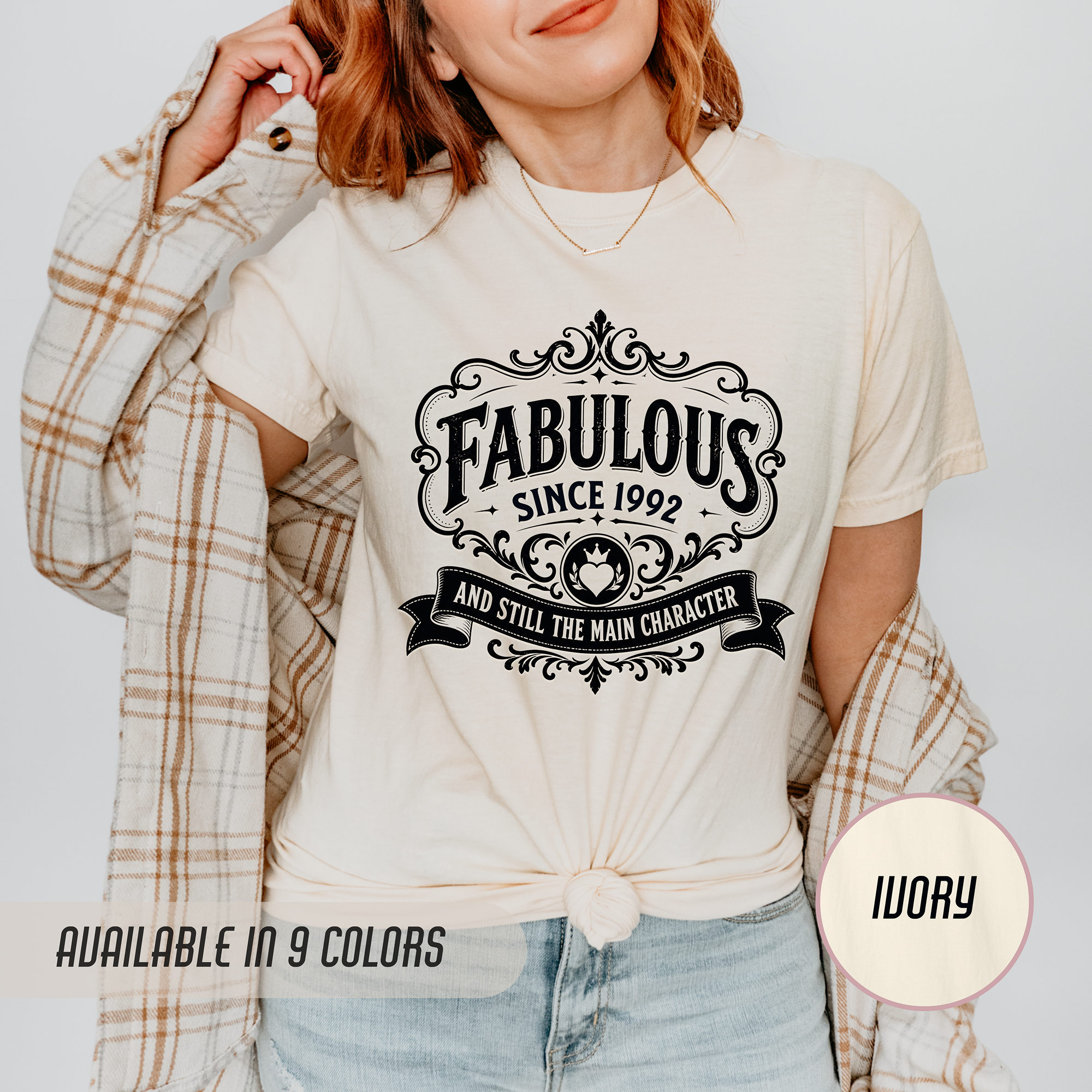Fabulous Since 1992 T-Shirt – 34th Birthday Gift