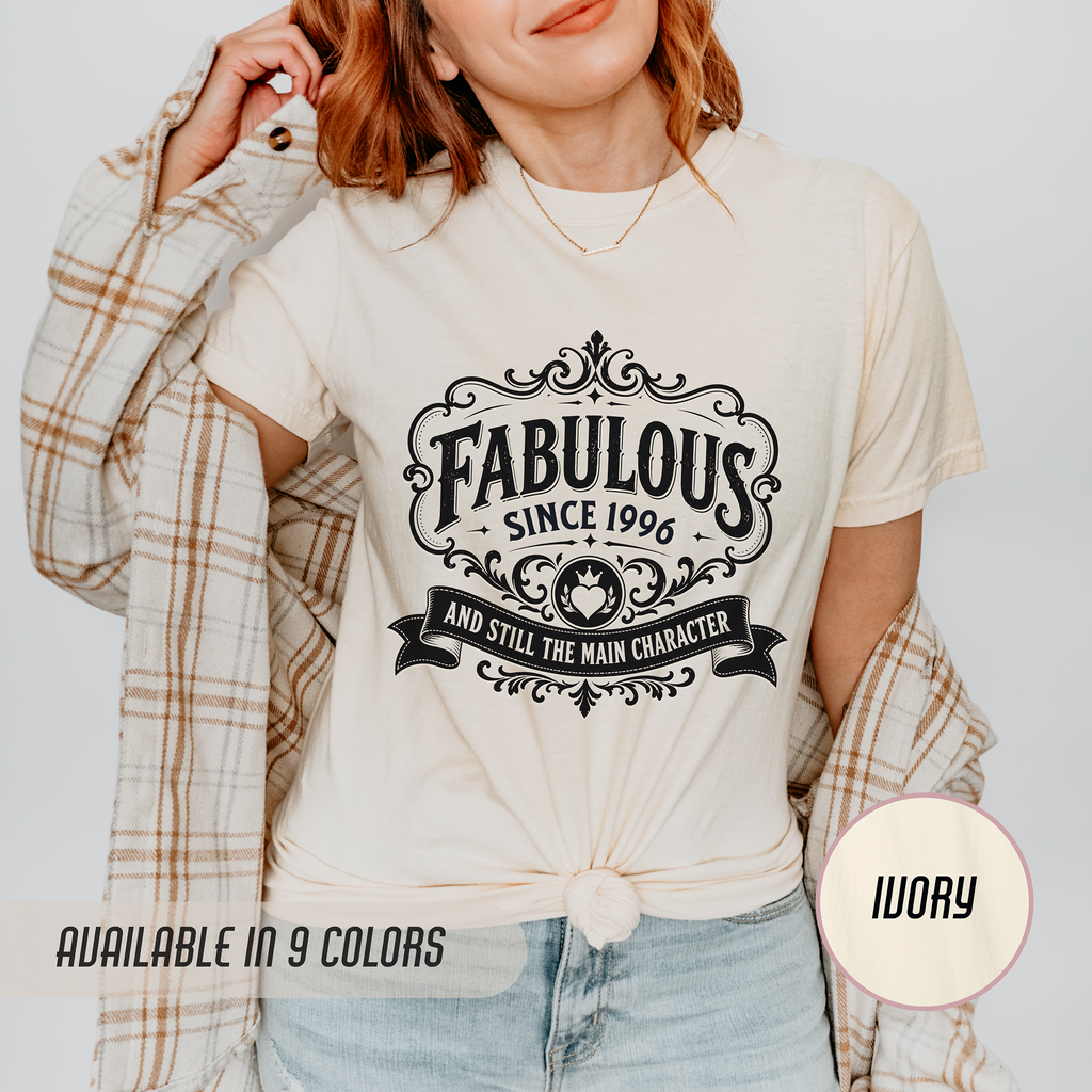 Fabulous Since 1996 T-Shirt – 30th Birthday Gift