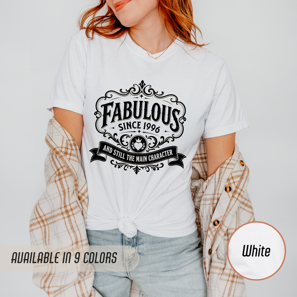 Fabulous Since 1996 T-Shirt – 30th Birthday Gift