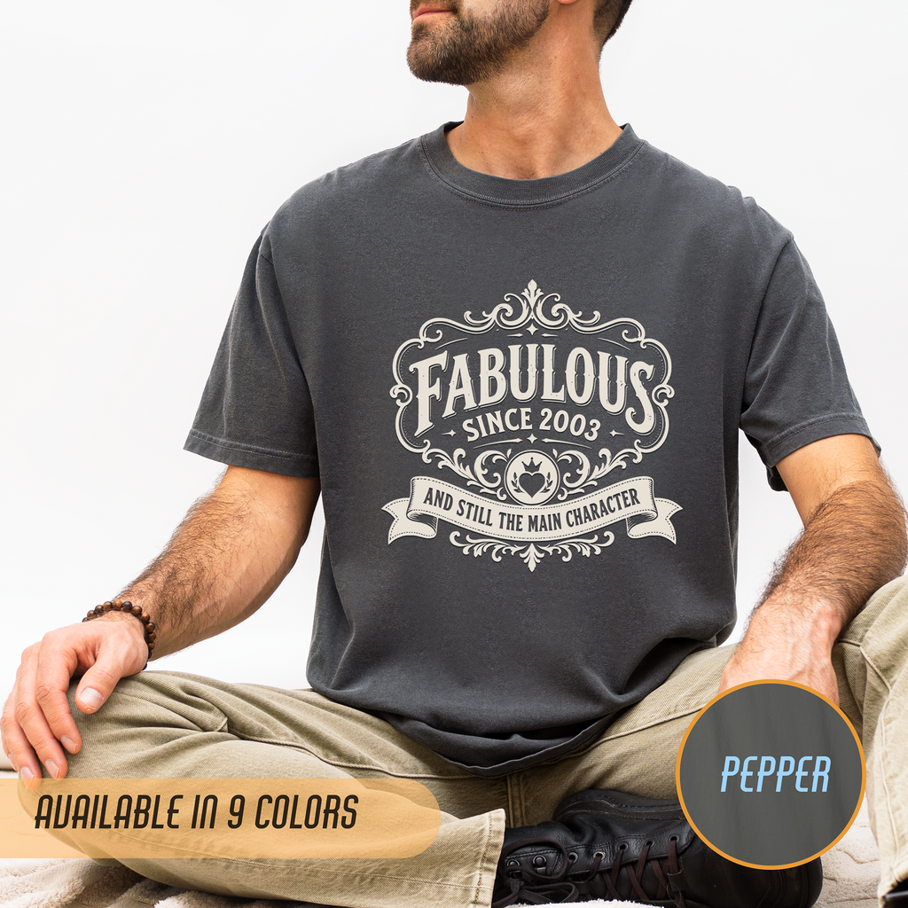 Fabulous Since 2003 T-Shirt – 23rd Birthday Gift