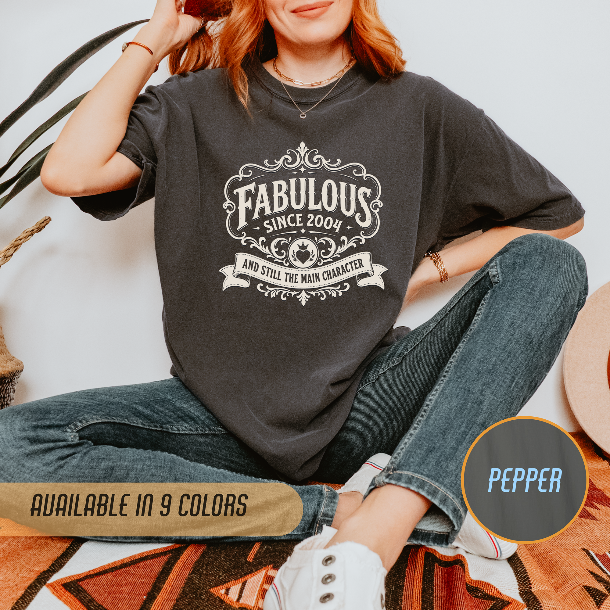 Fabulous Since 2004 T-Shirt – 22nd Birthday Gift