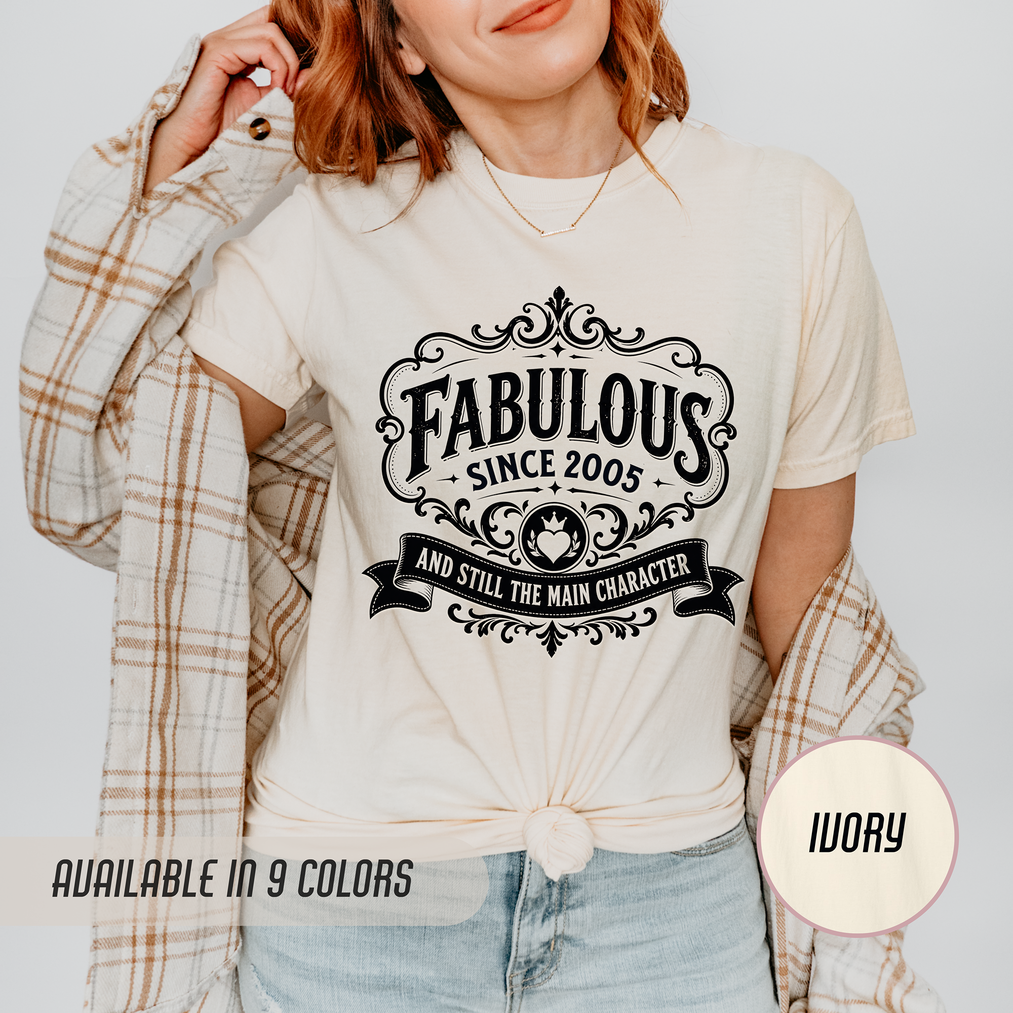 Fabulous Since 2005 T-Shirt – 21st Birthday Gift