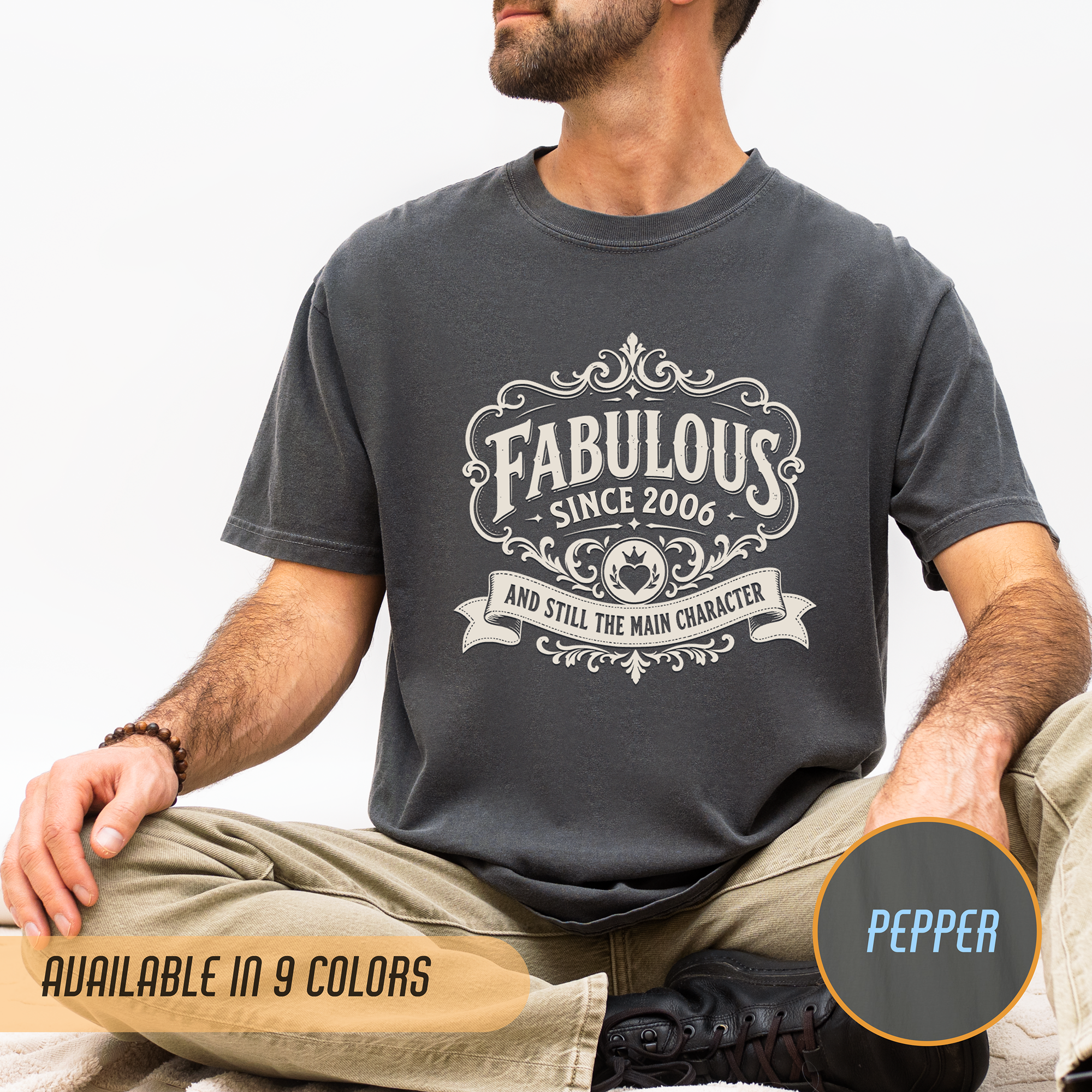 Fabulous Since 2006 T-Shirt – 20th Birthday Gift