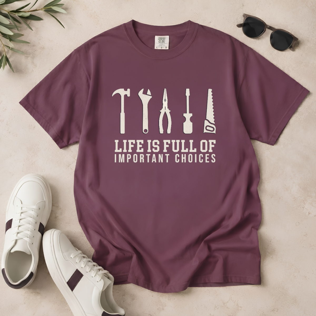 Life Is Full of Important Choices – DIY Dad T-Shirt | Explorer Edition