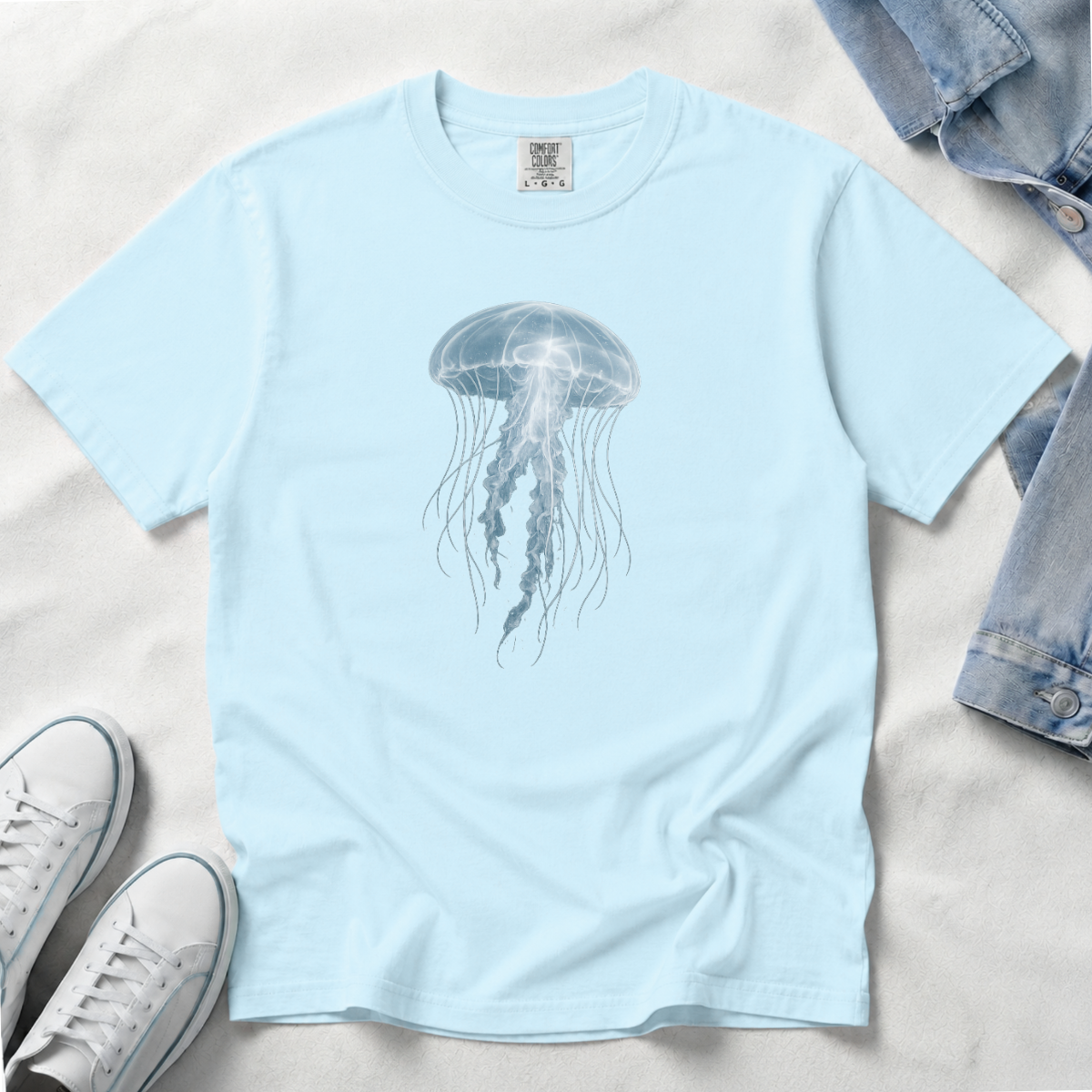 Weightless Jellyfish – Ocean Lover T-Shirt | Explorer Edition